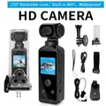 4k Action Kamera tragbare Taschen kamera 270 ° drehbare Mini-Kamera im Freien wasserdicht Tauchen