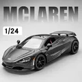 Scala 1/24 McLaren 720S modello in lega Sport Car Diecast Metal Toy Car Series Collection