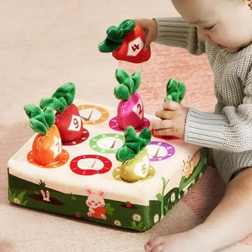 Baby Montessori Spielzeug Kleinkind Feinmotorik Training Farbe lernen Lernspiel zeug für Kinder