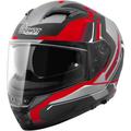 Germot GM 350 Dekor Helmet, black-grey-red, Size 2XL