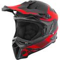 Germot GM 540 Motocross Helmet, black-grey-red, Size S