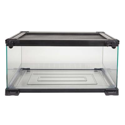 Zilla QuickBuild Terrarium with Easy Clean Bedding Tray- Shippable, 20" L X 12" W X 10" H
