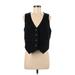 A New Day Tuxedo Vest: Black Jackets & Outerwear - Women's Size Medium