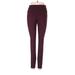 GAIAM Active Pants - High Rise: Burgundy Activewear - Women's Size Medium