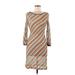 M Missoni Casual Dress - Shift: Brown Marled Dresses - Women's Size 42