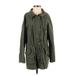 Ann Taylor LOFT Coat: Green Jackets & Outerwear - Women's Size Small