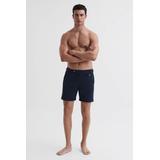 Hemingsworth - Navy Side Adjuster Swim Shorts - Blue - Hemingsworth Beachwear