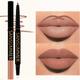 Matte Chestnut Brown Lip Liner Waterproof And Sweat-proof Matte Multicolor Lip Liner Lip Color Rendering Cosmetics Gifts For Women Valentine's Day Gifts