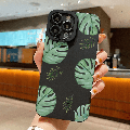 Th8381 Large Green Lotus Leaf Phone Case, Gift For Birthday, Girlfriend, Boyfriend, Friend Or Yourself, For Iphone 14 13 12 11 Xs Xr X 7 8 6s Mini Plus Pro Max Se 2020/2022