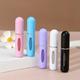 5pcs Travel Perfume Atomizer Refillable, Mini Cologne Spray Bottle Empty, Small Aftershave Portable Sprayer For Liquid Dispenser