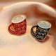 Creative Cartoon Coffee Cup Brooch Alloy Paint Geometric Pin Badge Personality Clothing Accessories