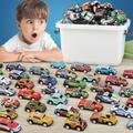 Voitures Et Camions Ensemble De Voitures Jouets Modèles De Véhicules, Jeux De Puzzle, Remplisseur De Panier De Pâques, 30 Voitures Et Boîtes De Rangement