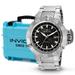 Invicta Subaqua Swiss Ronda 515.24H Caliber Men's Watch Bundle - 50mm Steel with Invicta 8-Slot Dive Impact Watch Case Turquoise (B-21727-DC8-TRQ)