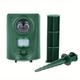 Solar-Powered Ultrasonic Animal Repeller -Waterproof MotionSensor Deterrent for Cats Dogs Birds and Wildlife in Gardens Outdoors