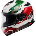 Shoei NXR 2 Capriccio Helm, weiss-rot-grün, Größe L