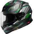 Shoei NXR 2 Capriccio Helm, schwarz-grün, Größe M