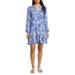 Lilly Pulitzer Alyssa Floral Print Long Sleeve Shift Dress