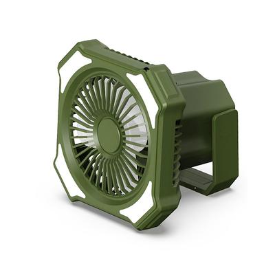Rechargeable portable industrial fan LED lamp Floor mounted base fan LED camping lamp accessories Fan