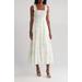 Ivy Cotton Smocked Tiered Maxi Dress