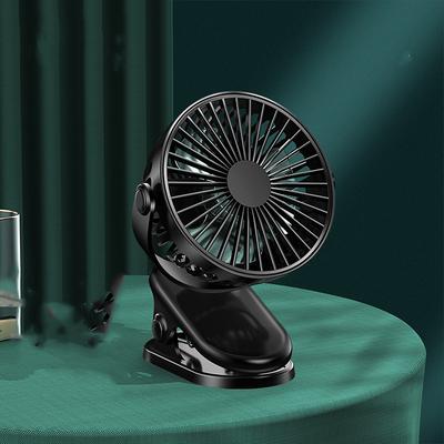 Dual Motor Portable Air Conditioner Fan – 5-Speed USB Cooling Air Blower with Large Battery for Camping and Travel