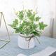 Artificial Plant Realistic Sweet Potato Vine Potted Plant: Lifelike Faux Foliage for Natural Greenery in Any Setting