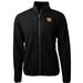 Men's Cutter & Buck Black Bethune-Cookman Wildcats Team Logo Cascade Eco Sherpa Fleece Full-Zip Jacket