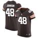 Caleb Johnson Men's Nike Brown Cleveland Browns Vapor Elite Custom Jersey