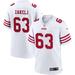 Nick Zakelj Men's Nike White San Francisco 49ers Game Custom Player Jersey