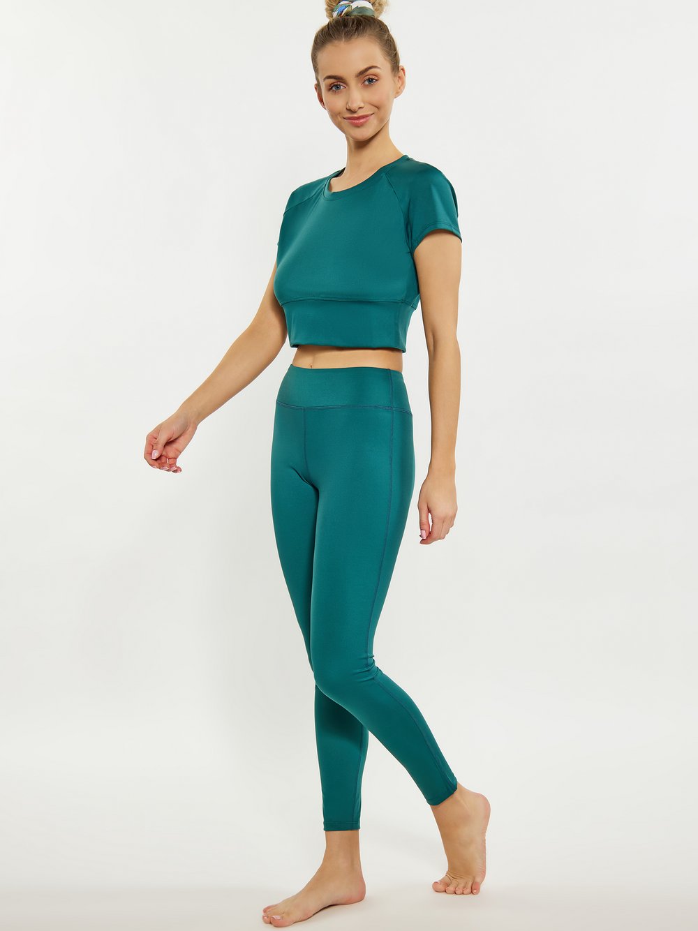 IZIA Crop-Top Damen petrol, XS/S Image