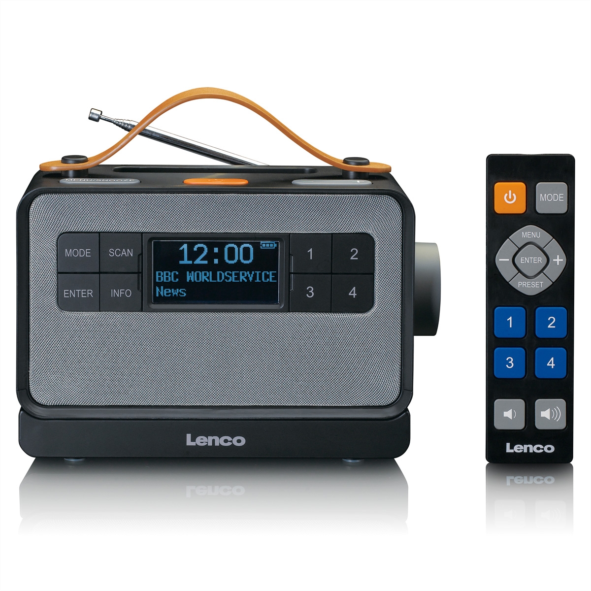 Lenco DAB+ Radio PDR-065BK Image