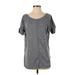 Gap Fit Active T-Shirt: Gray Activewear - Women's Size Small