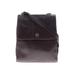Etienne Aigner Leather Crossbody Bag: Burgundy Bags