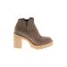 Dolce Vita Ankle Boots: Tan Shoes - Women's Size 7
