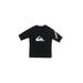 Quiksilver Rash Guard: Black Sporting & Activewear - Kids Boy's Size 4