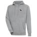 Men's Antigua Heather Gray Saint Joseph's Hawks Victory Pullover Hoodie