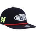 Men's New Era Navy Jeff Gordon DuPont Retro Cord Golfer Adjustable Hat