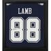 CeeDee Lamb Dallas Cowboys Autographed Framed Navy Nike Limited Jersey Shadowbox