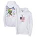 Youth Marvin The Martian White Team USA Looney Tunes Pullover Hoodie