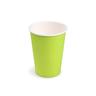 200 Pappbecher FSC Mix grün Ø74mm 240ml Nachhaltig, stabil
