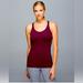 Lululemon Athletica Tops | Lululemon Ebb To Street Tank Burgundy Size 6 | Color: Purple/Red | Size: 6