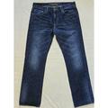 American Eagle Outfitters Jeans | American Eagle Original Straight Mens Denim Jeans 34x34 Blue Dark Wash Cotton | Color: Blue | Size: 34