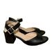 Giani Bernini Shoes | Giani Bernini Townsonn Strappy Heels Women's Size 8.5 Black Buckle Peep Toe | Color: Black | Size: 8.5