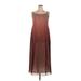 Onyx Nite Cocktail Dress - Maxi: Brown Ombre Dresses - Women's Size 16