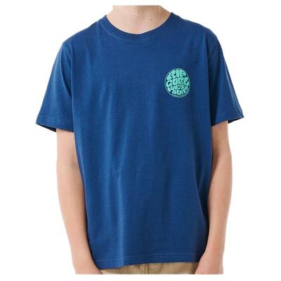 Rip Curl - Kid's Wetsuit Icon Tee - T-Shirt Gr 8 blau
