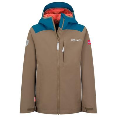 Trollkids - Kids Bergen Jacket - Regenjacke Gr 152 braun Image