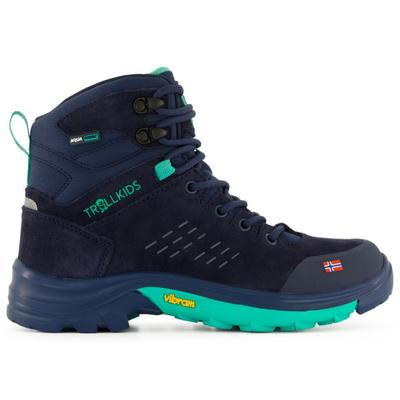 Trollkids - Kid's Trollsteinen Hiker Mid XT - Wanderschuhe 34 | EU 34 blau Image