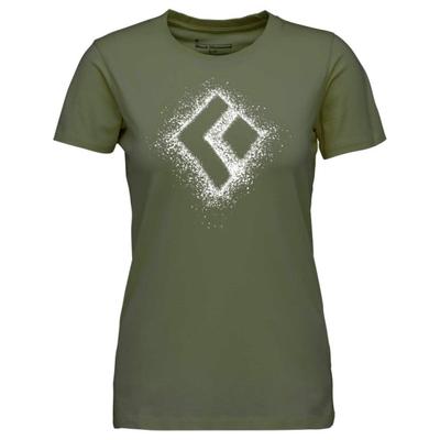 Black Diamond - Women's Chalked Up 2.0 S/S Tee - T-Shirt Gr XS oliv