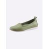 Slipper ANDREA CONTI, Damen, Gr. 39, grün (lindgrün), Glattleder, Leder, sportlich, Schuhe