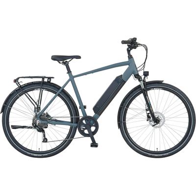 E-Bike PROPHETE "Entdecker 1.8" Gr. 54, grau (anthrazit matt), E-Bikes, 54cm, 28 Zoll (71,12cm), Pedelec, Elektrofahrrad für Herren
