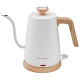 Gooseneck Electric Kettle with Thermometer,Electric Tea Kettle 1L with Auto Shut-Off，1000W Hot Water Kettle